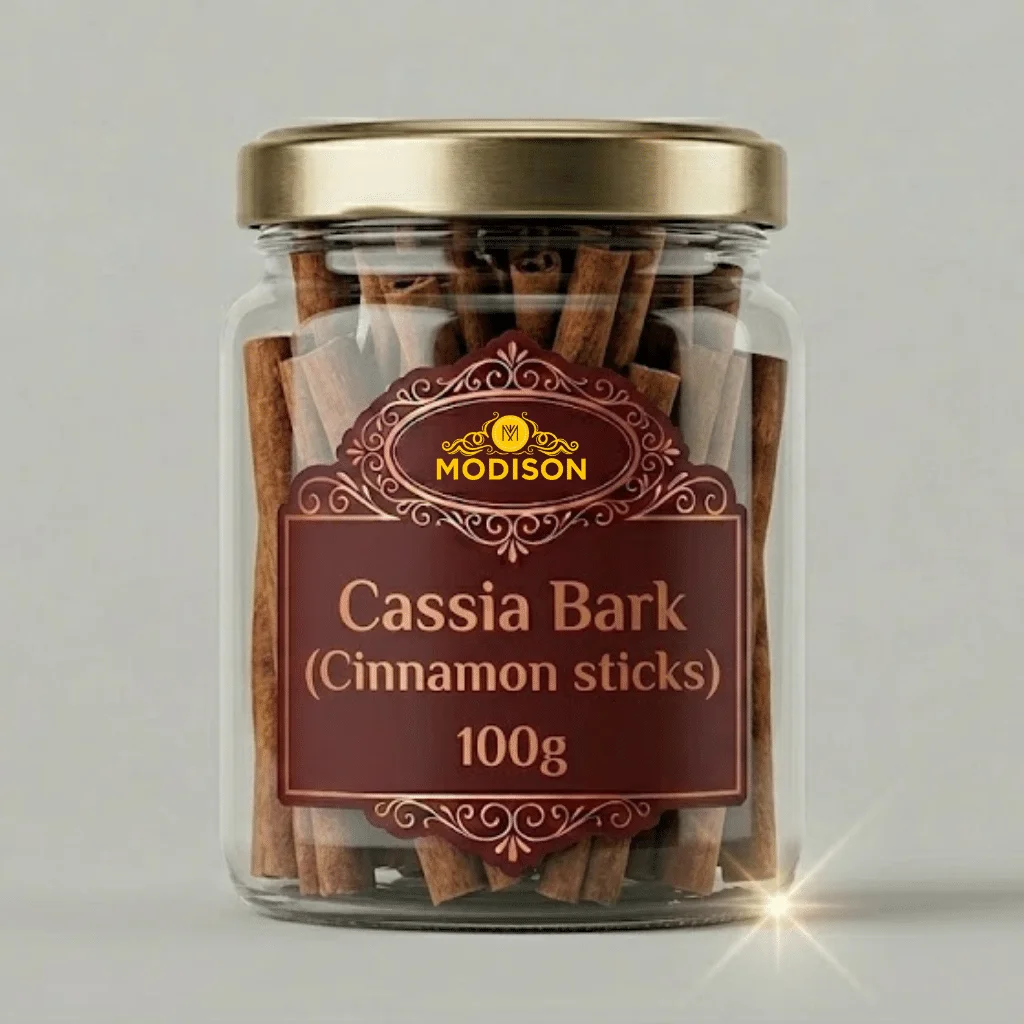 Modison Cassia Bark (Cinnamon sticks) – 100g