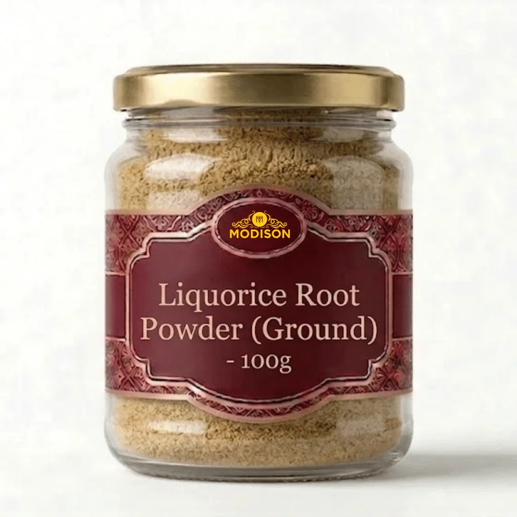 Modison Liquorice Root Powder (Ground) – 100g