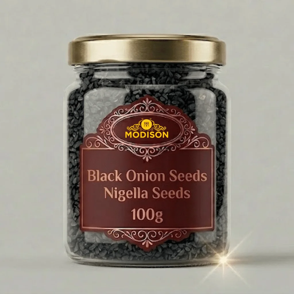 Modison Black Onion Seeds – Nigella Seeds – 100g