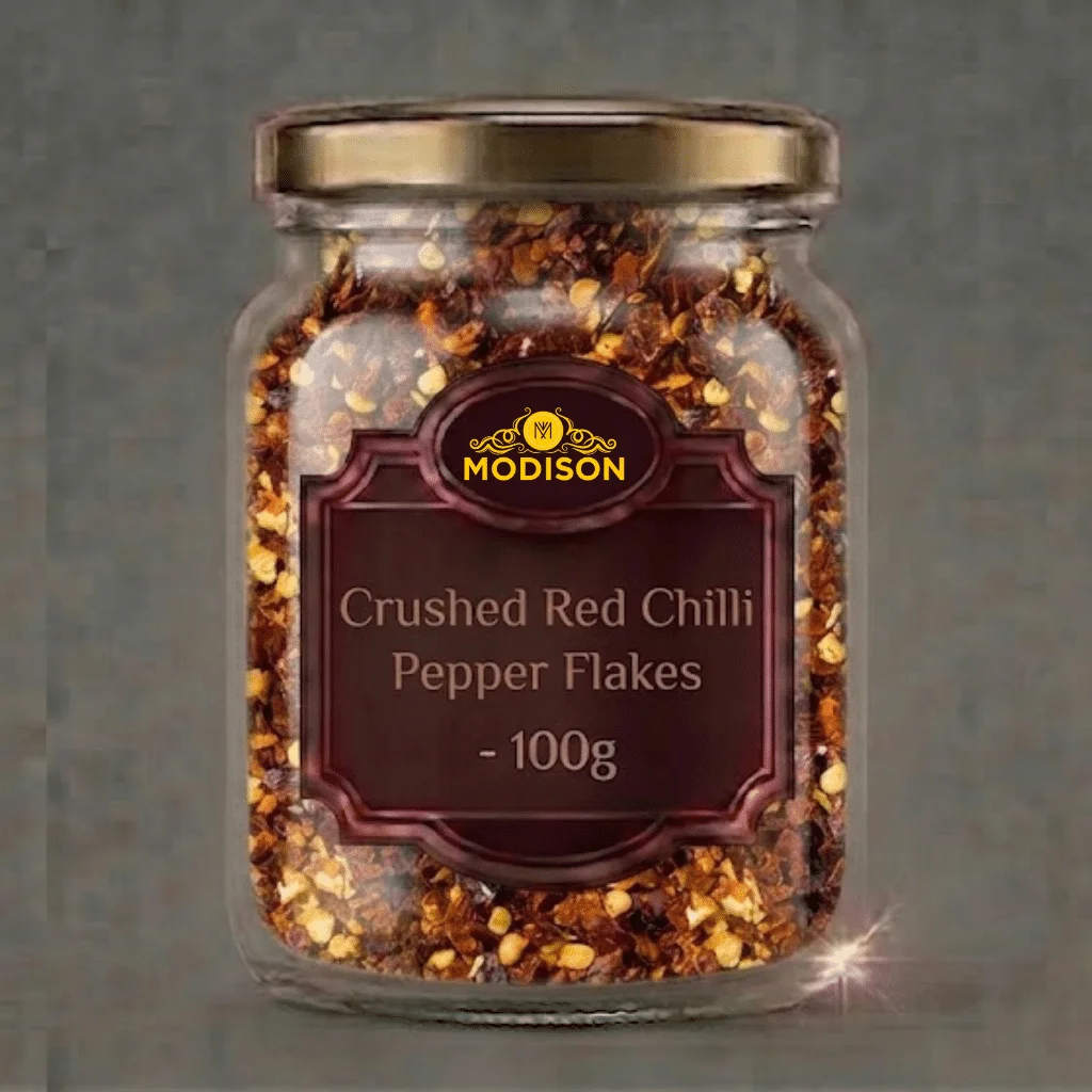 Modison Crushed Red Chilli Pepper Flakes – 100g