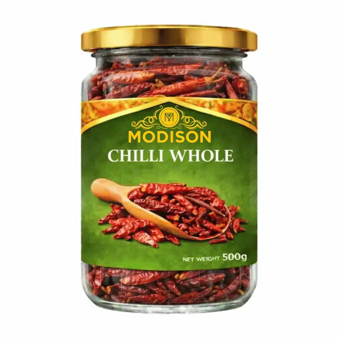 MODISON CHILLI WHOLE/SAABUT MIRCH