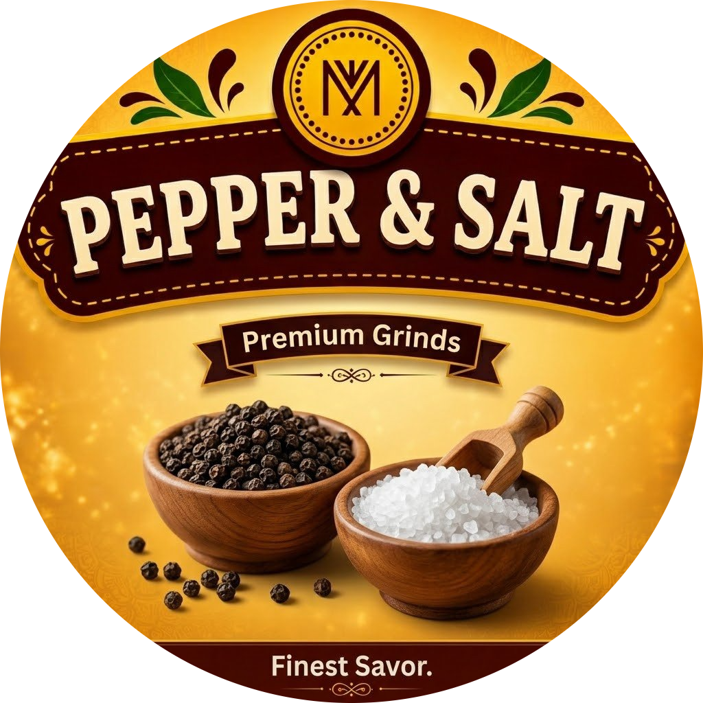 Peppercorns & Salt