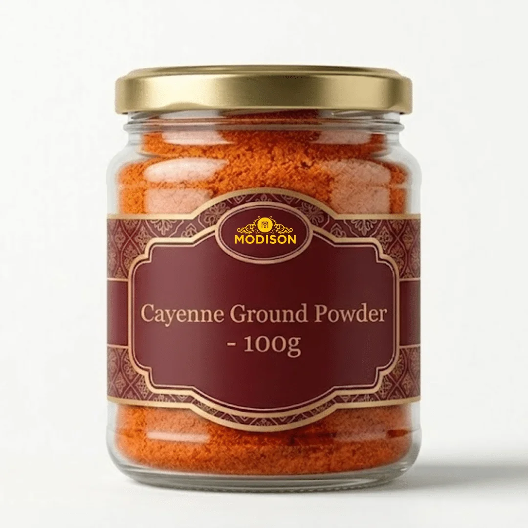Modison Cayenne Ground Powder – 100g
